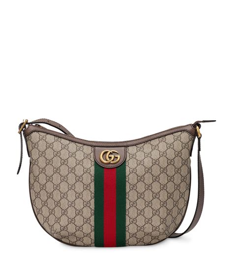 gucci bag dobe gg fabric brown|GG Emblem small shoulder bag in beige and dark brown fabric.